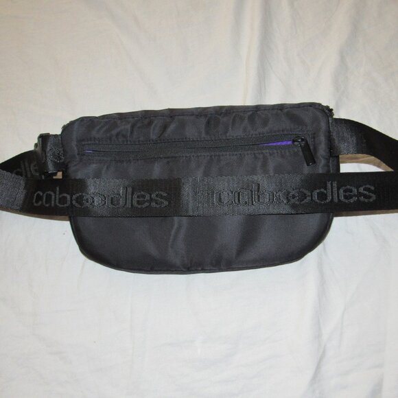 Caboodles Black Crossbody Hip Pack Fanny Pack Waist Bag - Picture 5 of 7